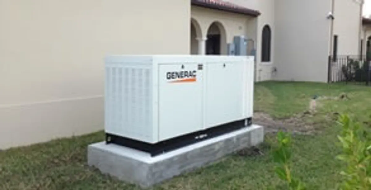 generator installation service showing standby generator professionally installed for residential power backup in Mountain View, CA
