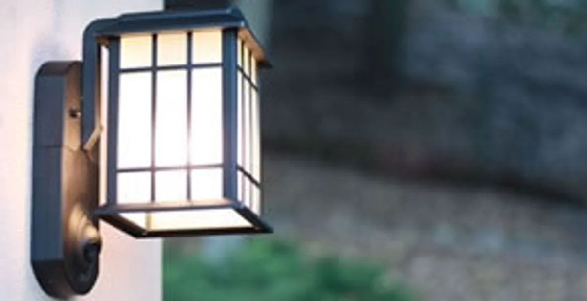 security light installation services with professionally mounted exterior wall light in Mountain View, CA